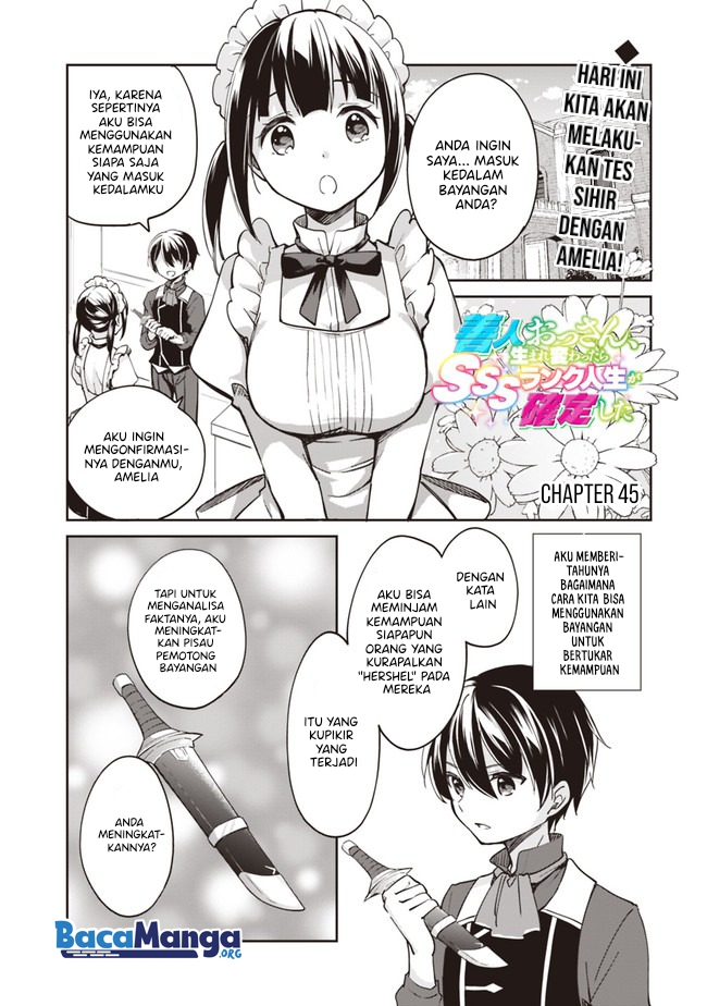 Zennin Ossan, Umarekawattara SSS Rank Jinsei ga Kakutei shita Chapter 45 Gambar 2